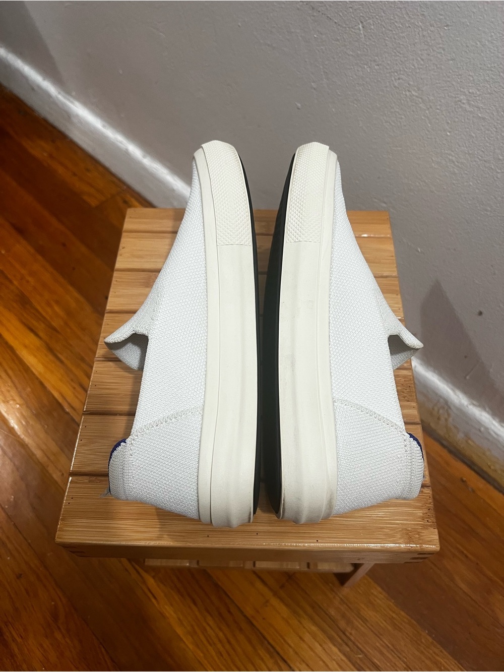 Rothy's The Original Slip On Sneaker White Women’s 6.5 Casual Comfort Travel - Picture 5 of 9